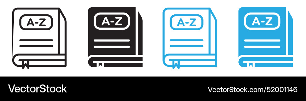 Dictionaries icon depicting a stack of reference Dictionaries icon depicting a stack of reference vector image