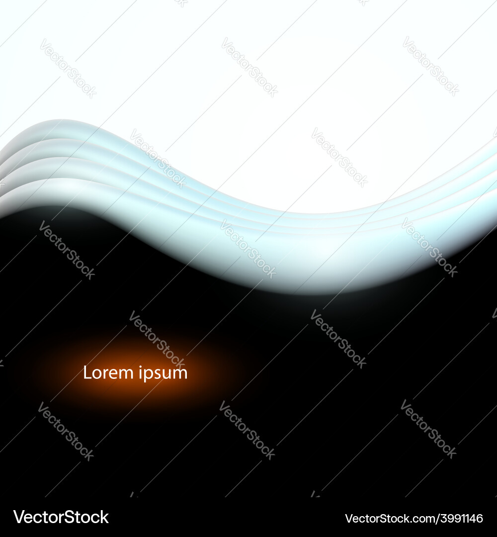 Dynamic Wave Pattern vector image