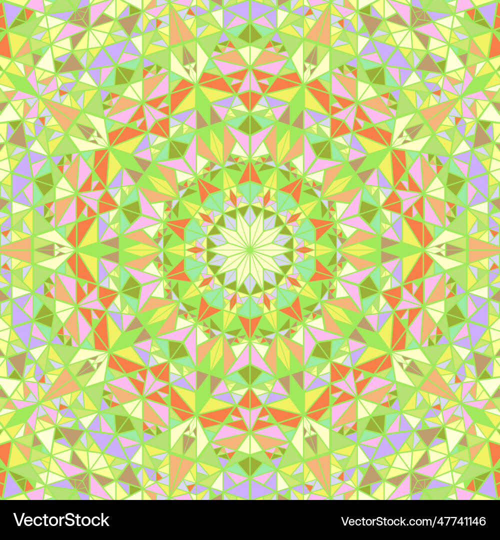 Geometrical radial tiled mosaic pattern background Geometrical radial tiled mosaic pattern background vector image