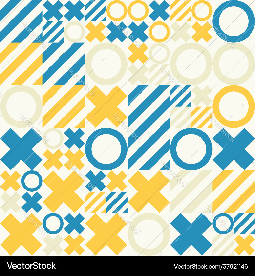 Geometry minimalistic seamless pattern vector image
