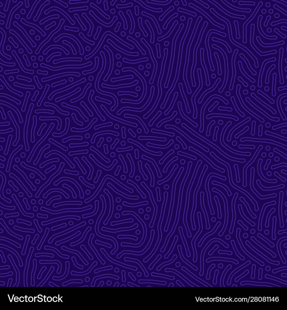 Organic seamless pattern with rounded lines Organic seamless pattern with rounded lines vector image