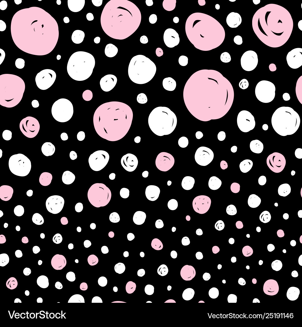 Seamless pattern with abstract dots Seamless pattern with abstract dots vector image