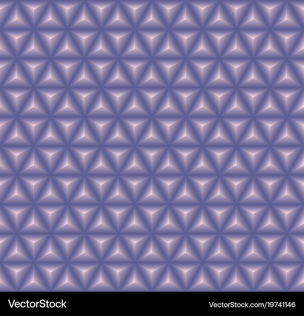 Seamless triangular pattern vector image