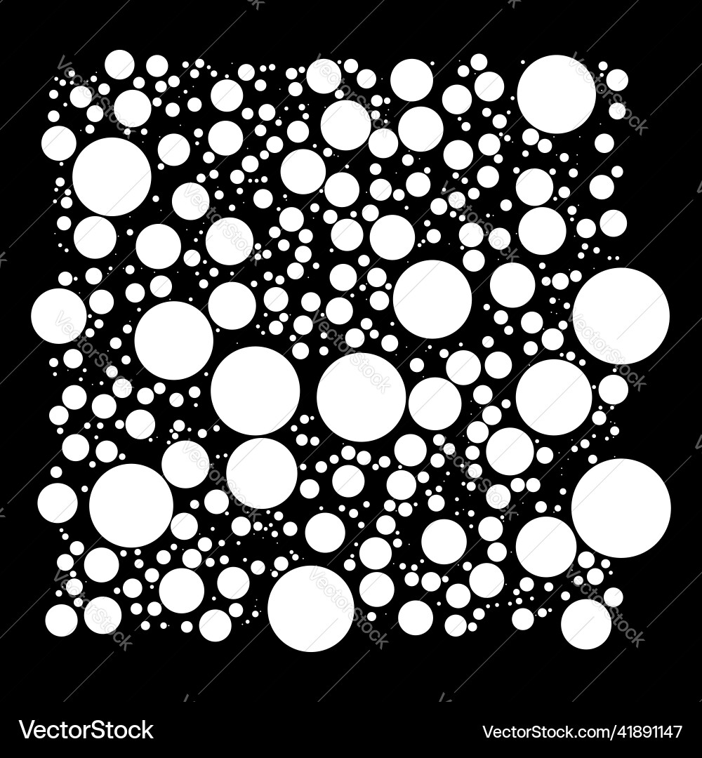 Random circles pattern texture Random circles pattern texture vector image