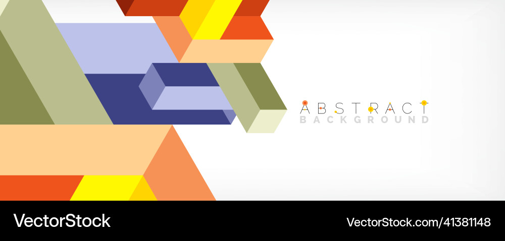 Abstract background 3d cubes cubic elements Abstract background 3d cubes cubic elements vector image
