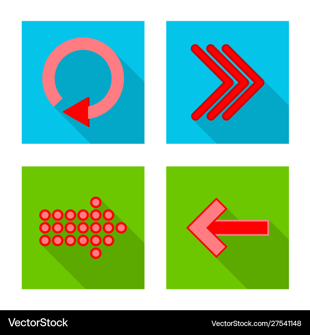 Design element and arrow symbol Design element and arrow symbol vector image