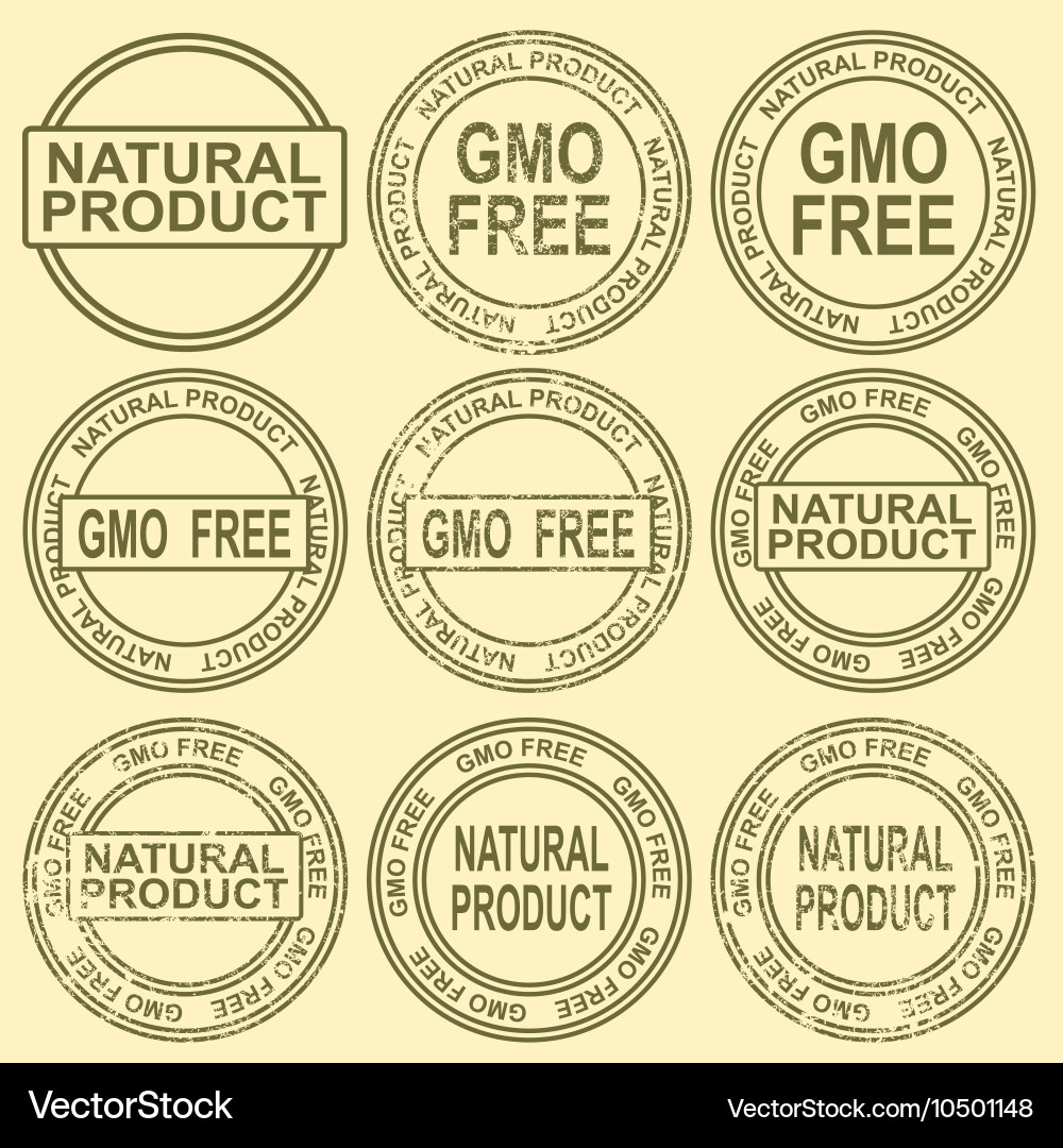 Different versions of the mark Vector Image