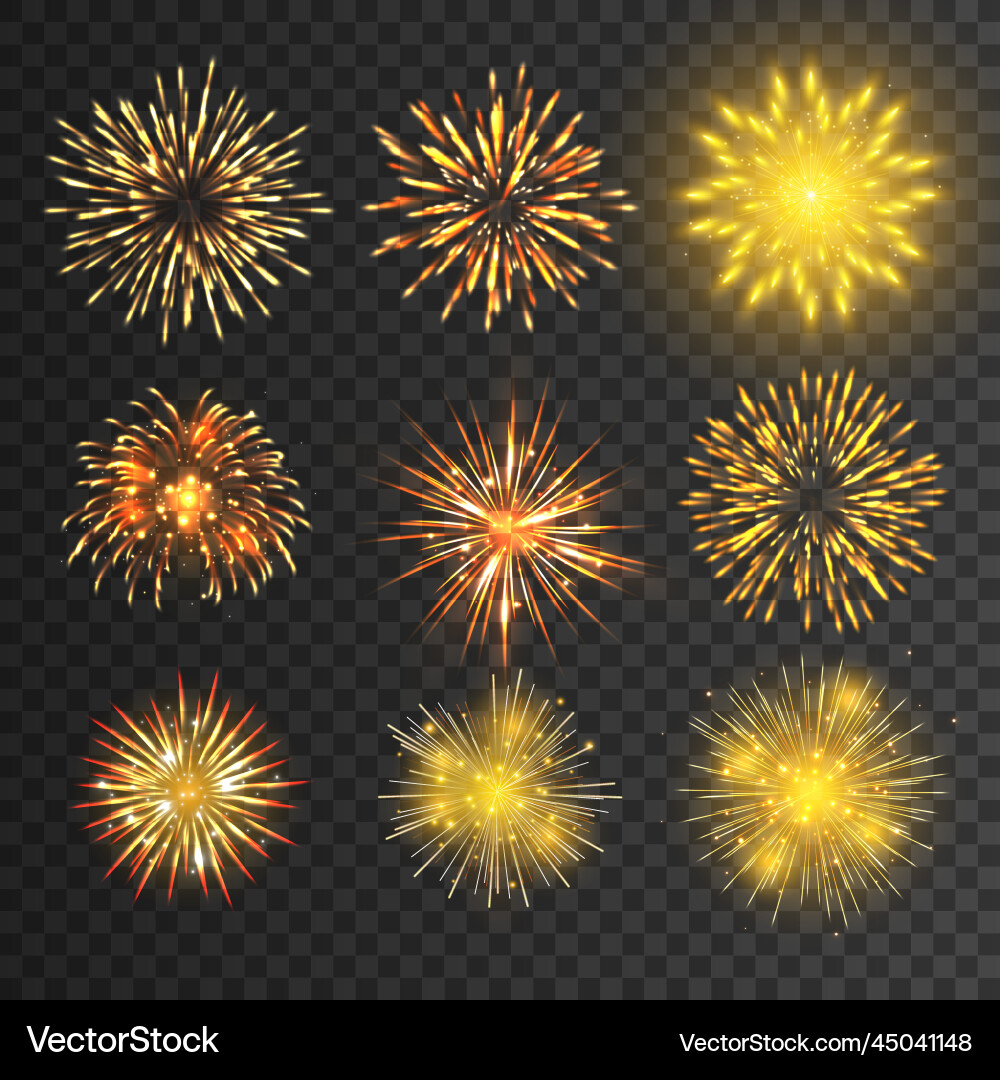 Diwali firework light sparkle new year fire Diwali firework light sparkle new year fire vector image