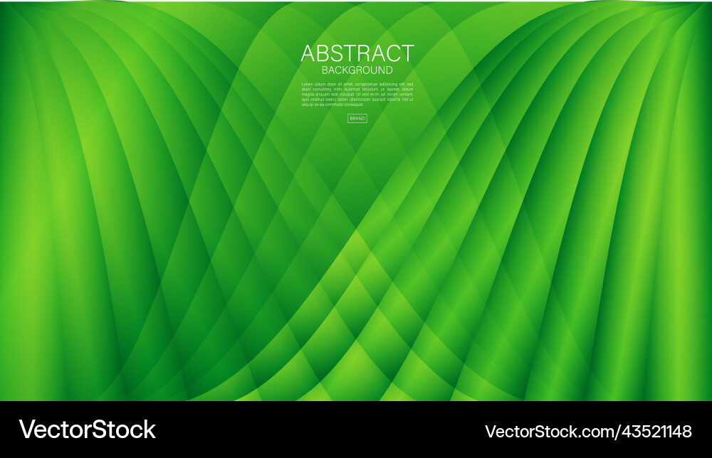 Green wave abstract background pattern Green wave abstract background pattern vector image