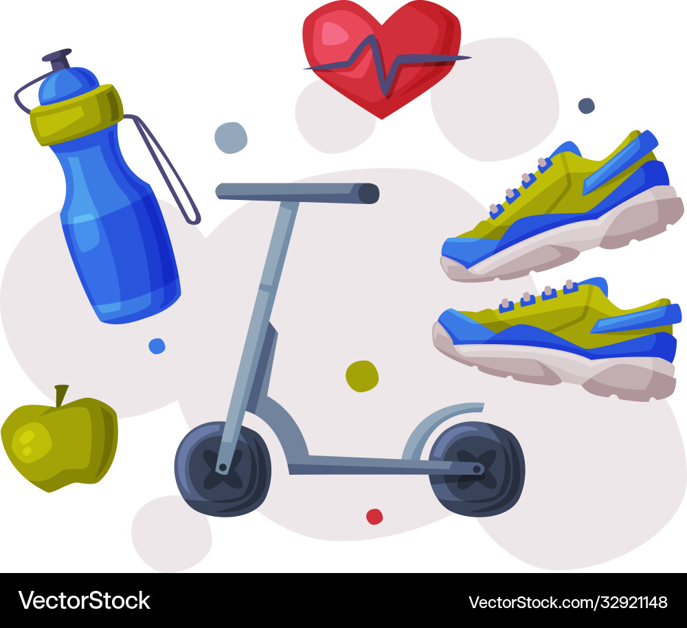 Sports and healthy lifestyle cardio workout kick Sports and healthy lifestyle cardio workout kick vector image
