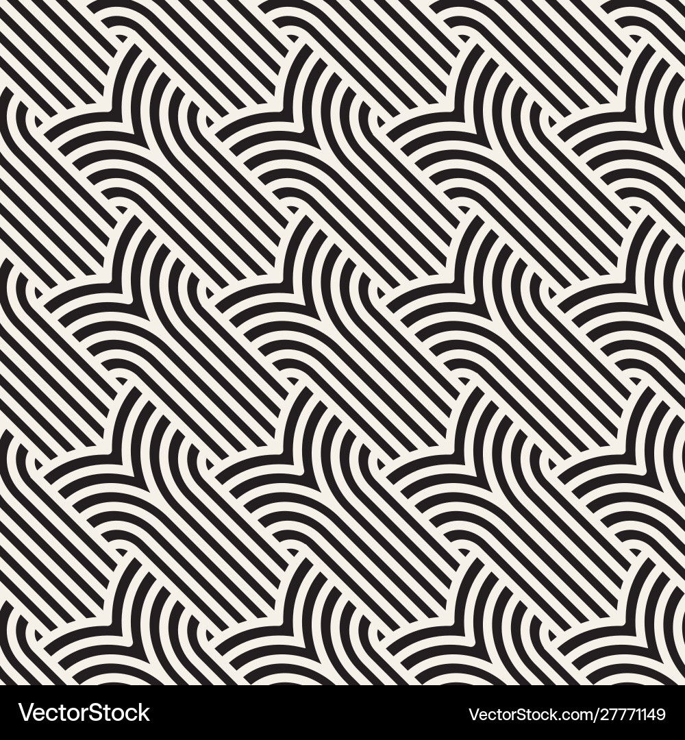 Modern Abstract Stripe Pattern vector image