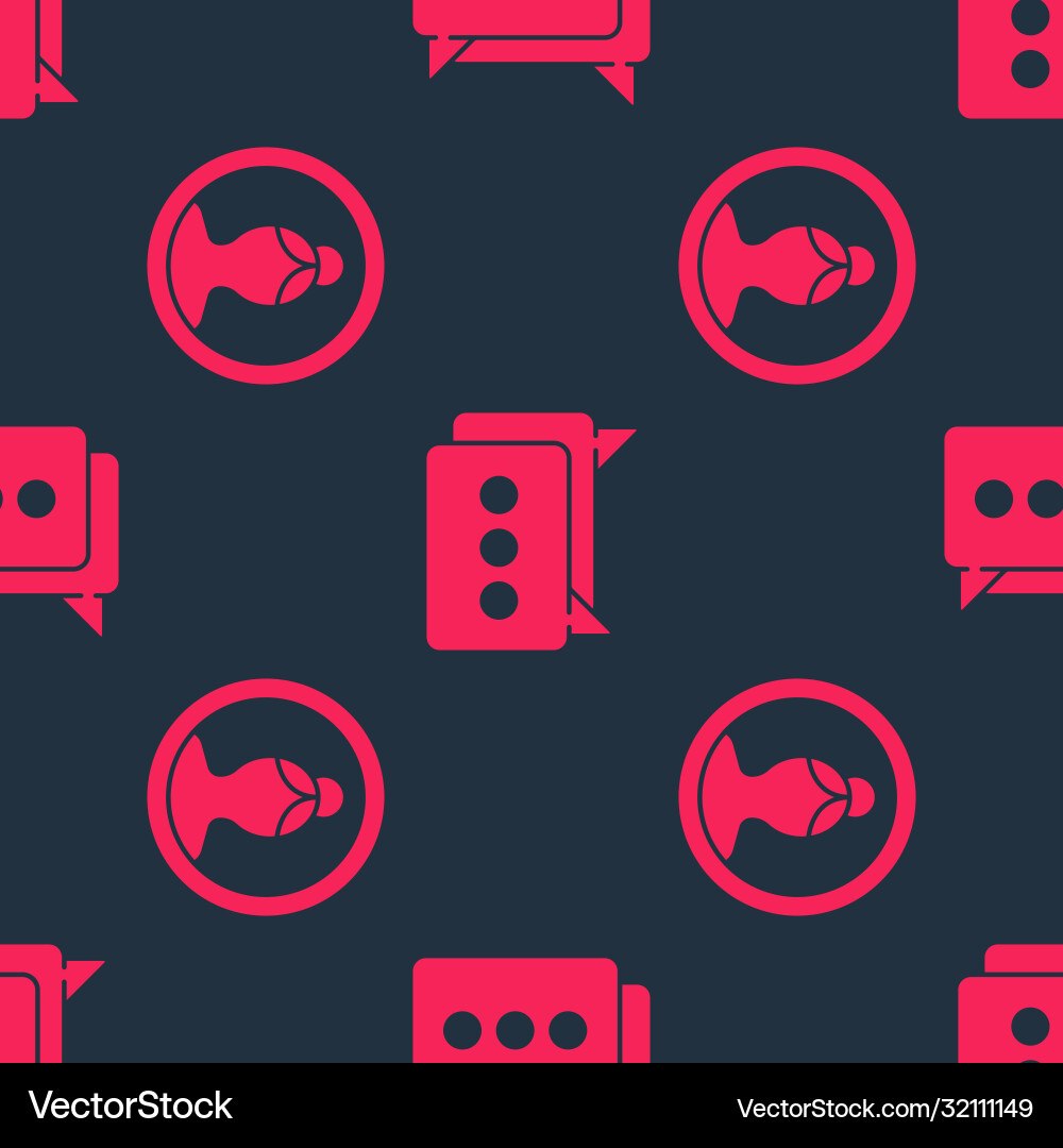 Set create account screen and speech bubble chat Set create account screen and speech bubble chat vector image