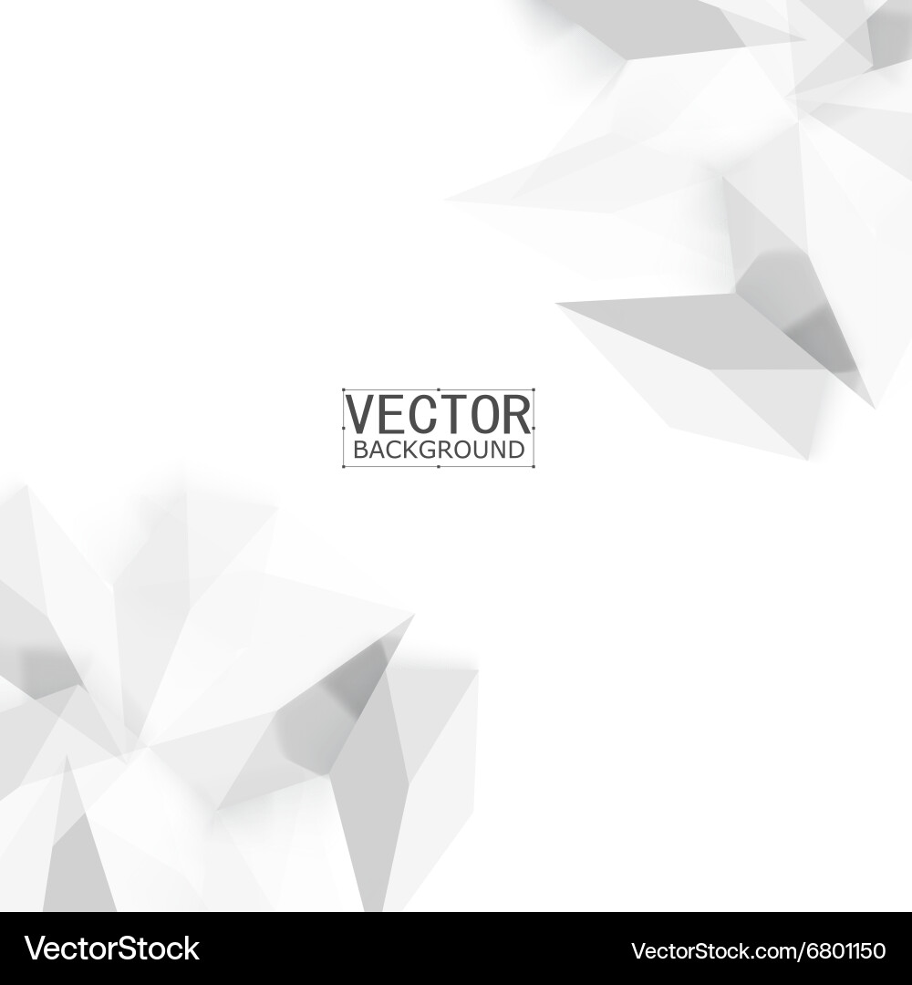Background abstract polygon triangle Vector Image