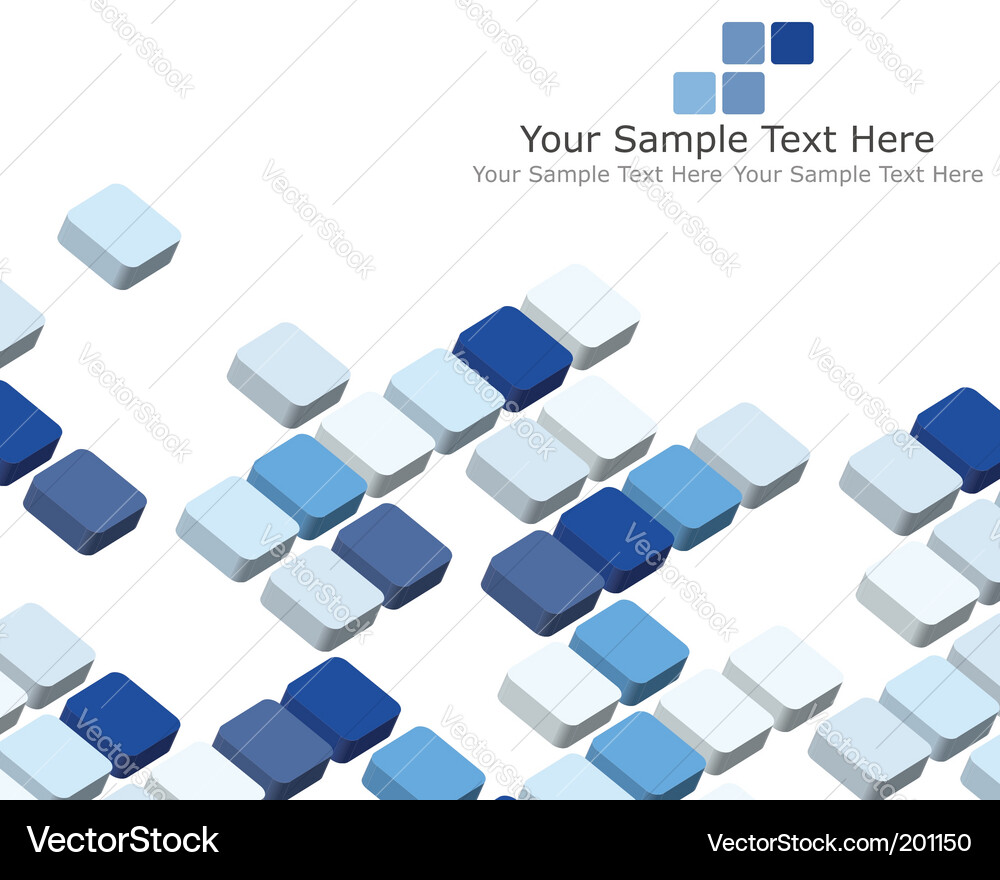 Checked background vector image