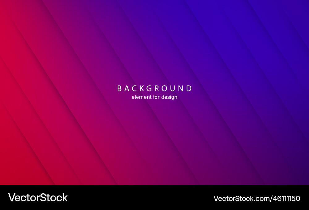 Minimal geometric gradient abstract background Vector Image