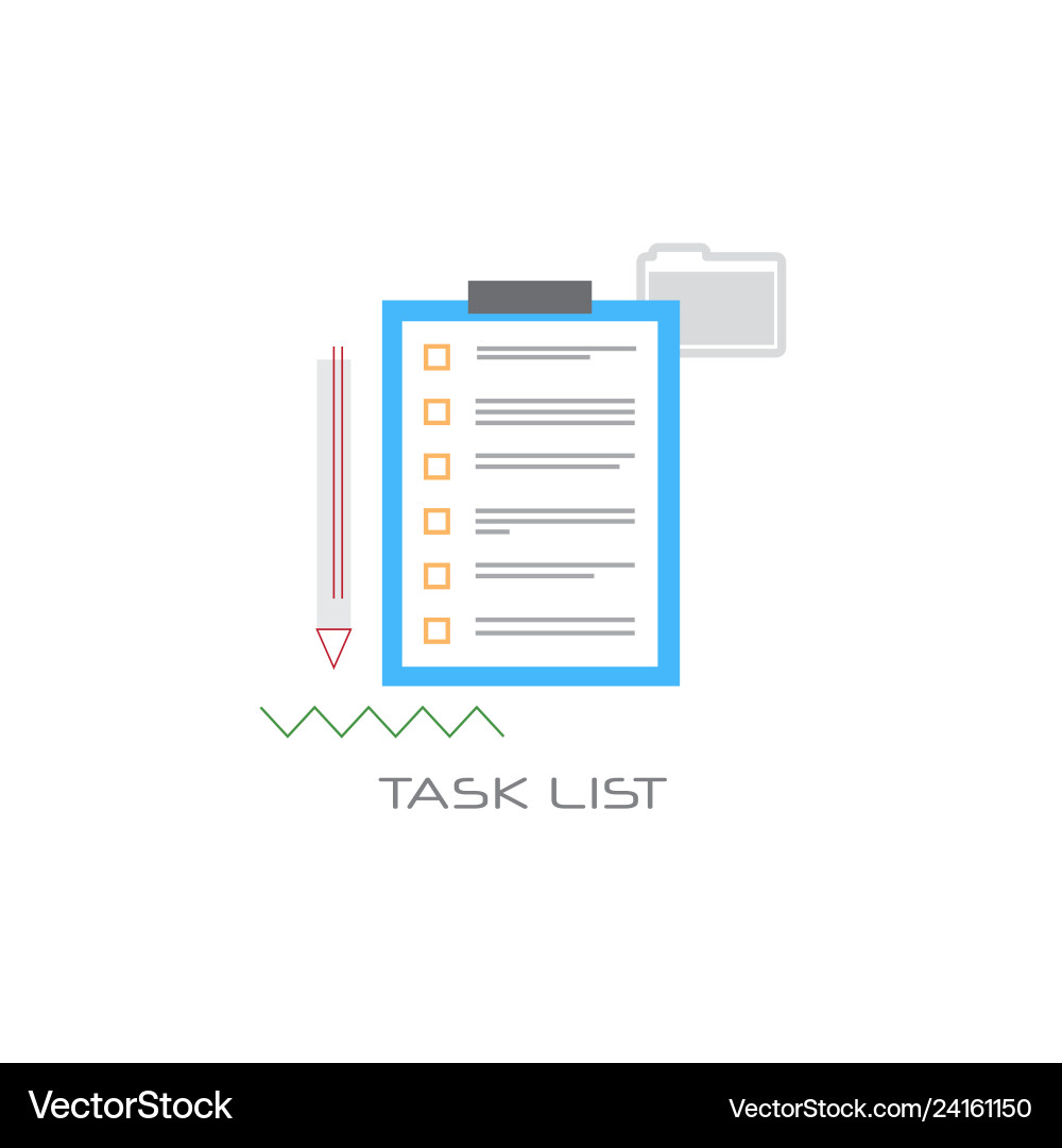 Paper document task check list clipboard project Paper document task check list clipboard project vector image