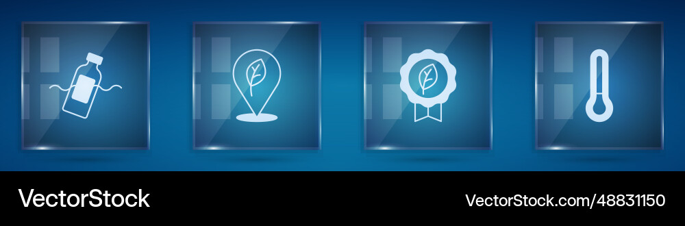 Set the problem of pollution location with leaf Set the problem of pollution location with leaf vector image