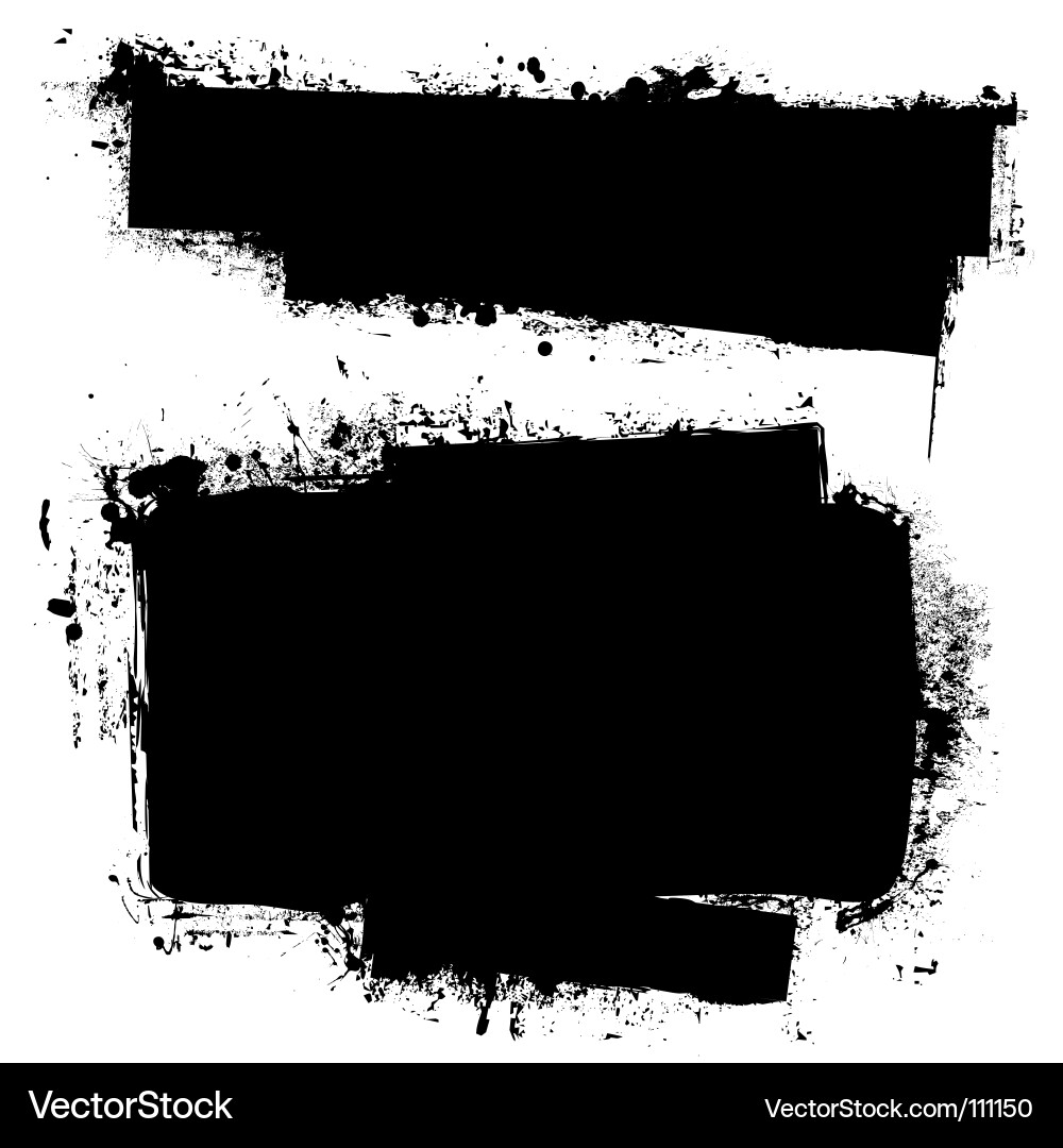 Splatter Grunge Background Royalty Free Vector Image