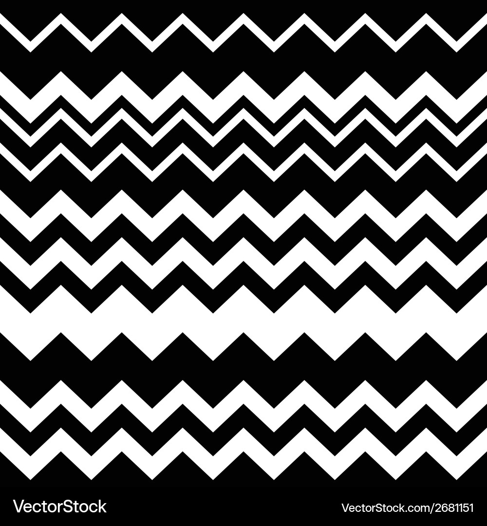 Aztec Zigzag Pattern vector image