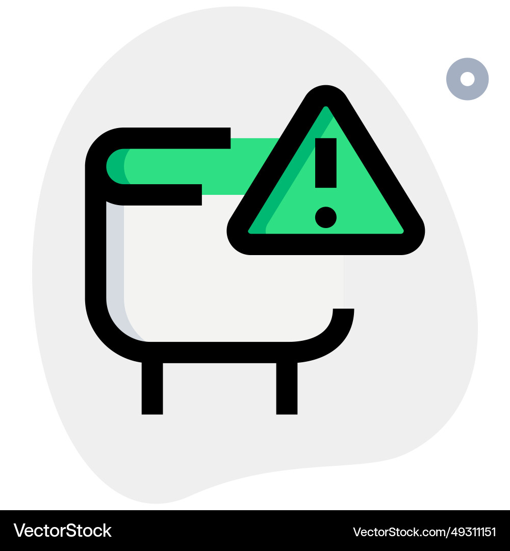 Important warnings given regarding capacitor Vector Image