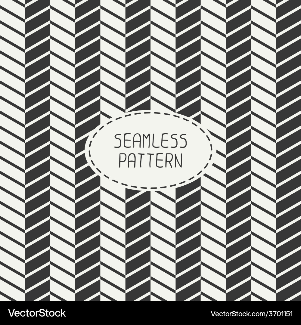 Retro Zigzag Stripe Pattern vector image