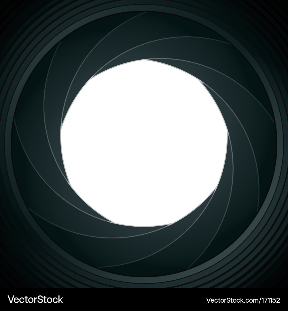 Camera Shutter Vector Image