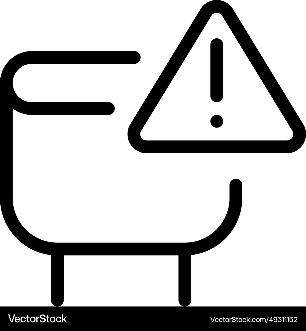 Important warnings given regarding capacitor Vector Image