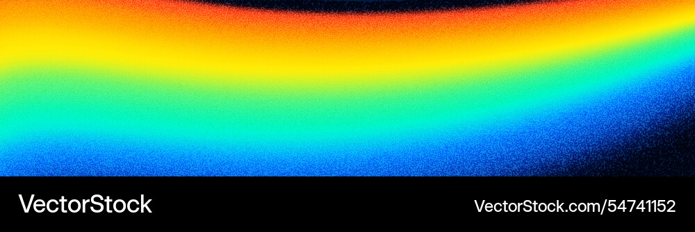 Iridescent rainbow gradient background with soft Vector Image