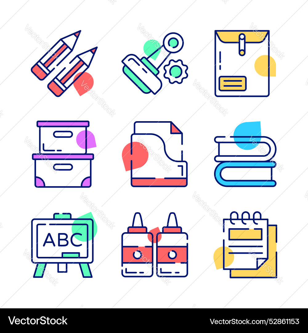 Offering an array of meticulously crafted tools vector image