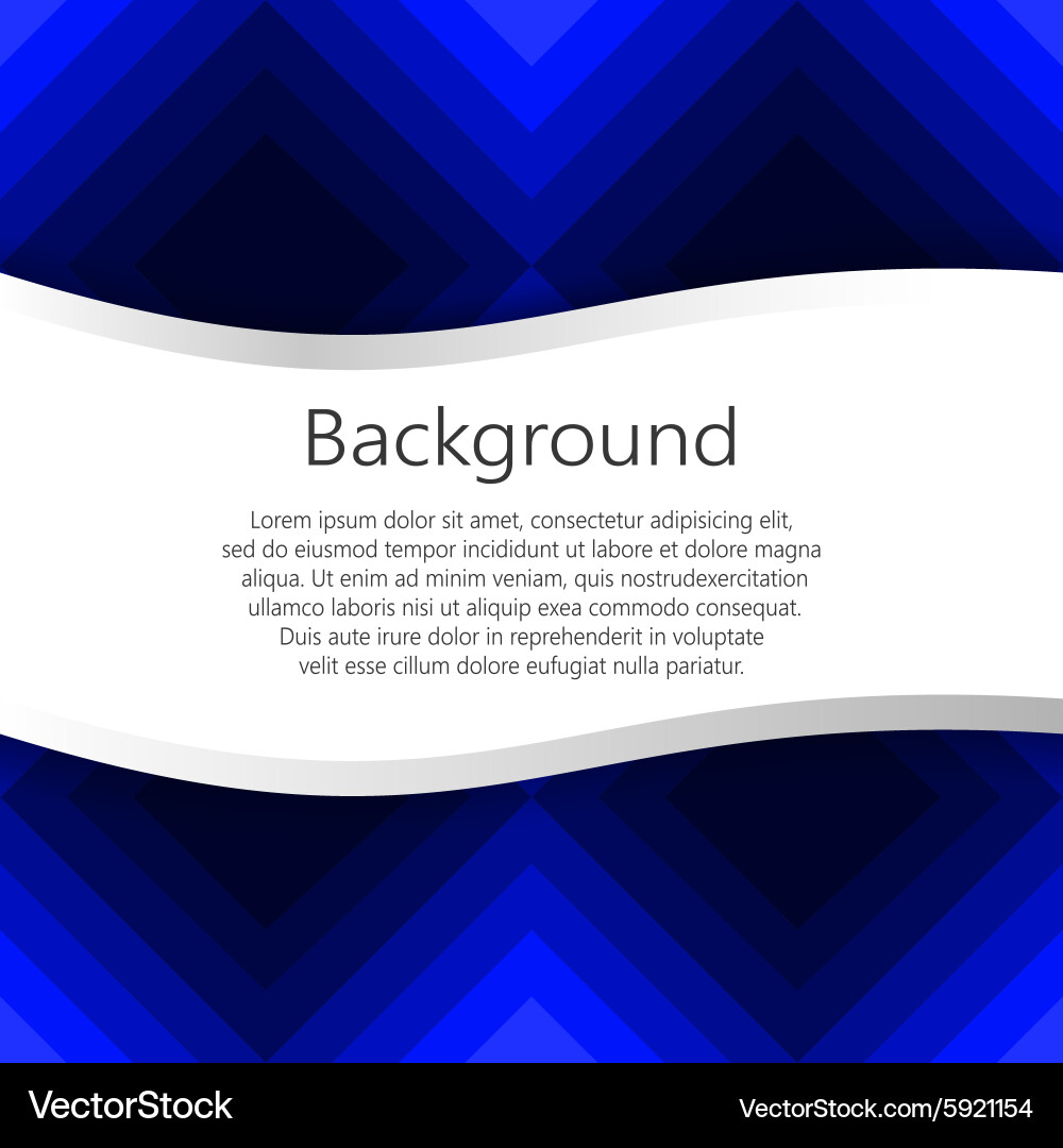 Abstract background booklet list vector image