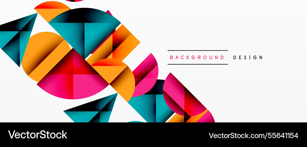 Abstract geometric pattern with intersecting Abstract geometric pattern with intersecting vector image