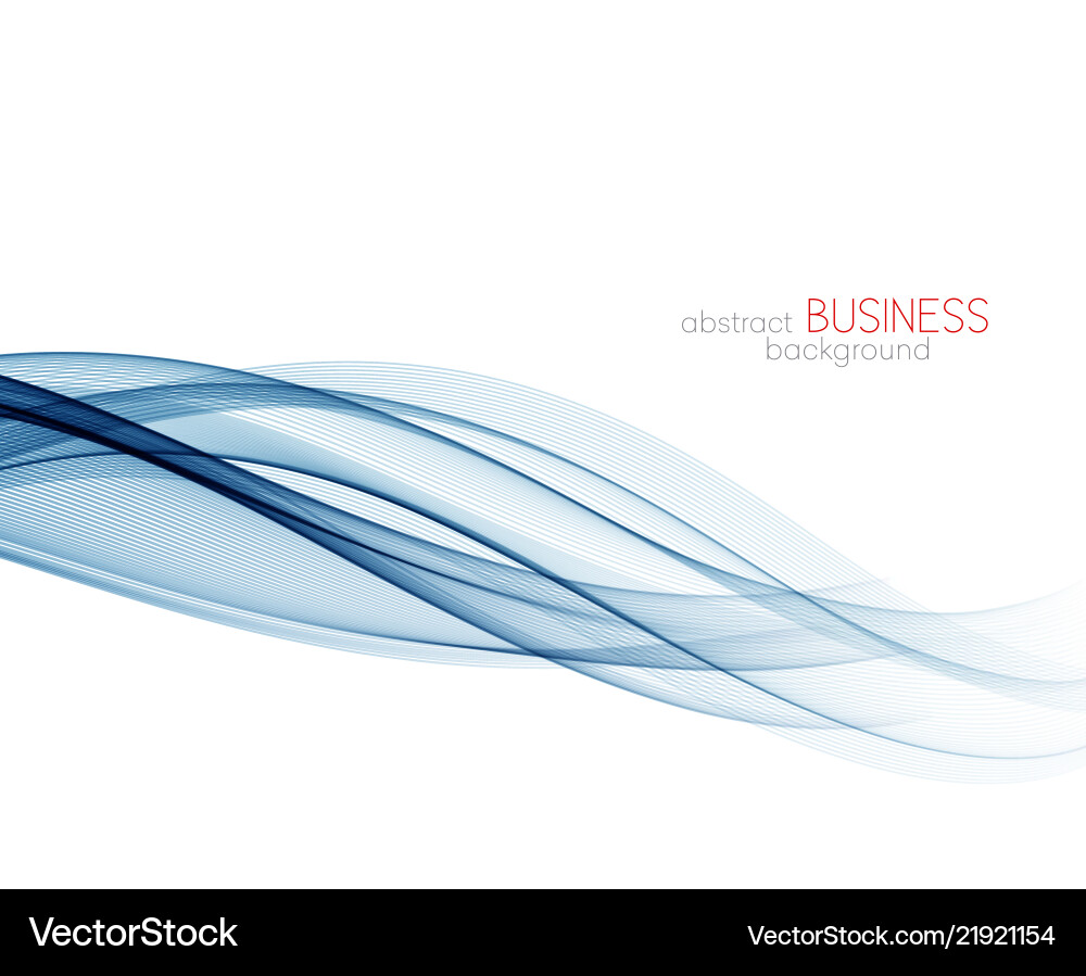 Abstract Wave Color Flow Background vector image