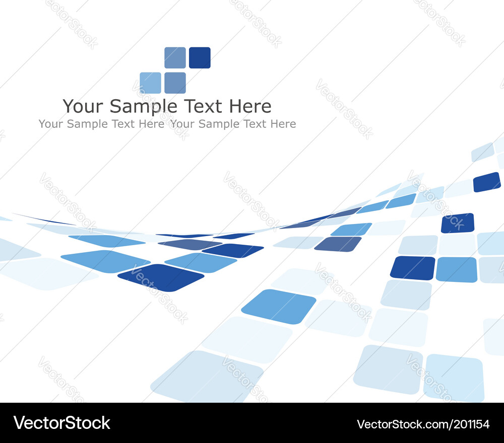 Geometric Blocks Background vector image
