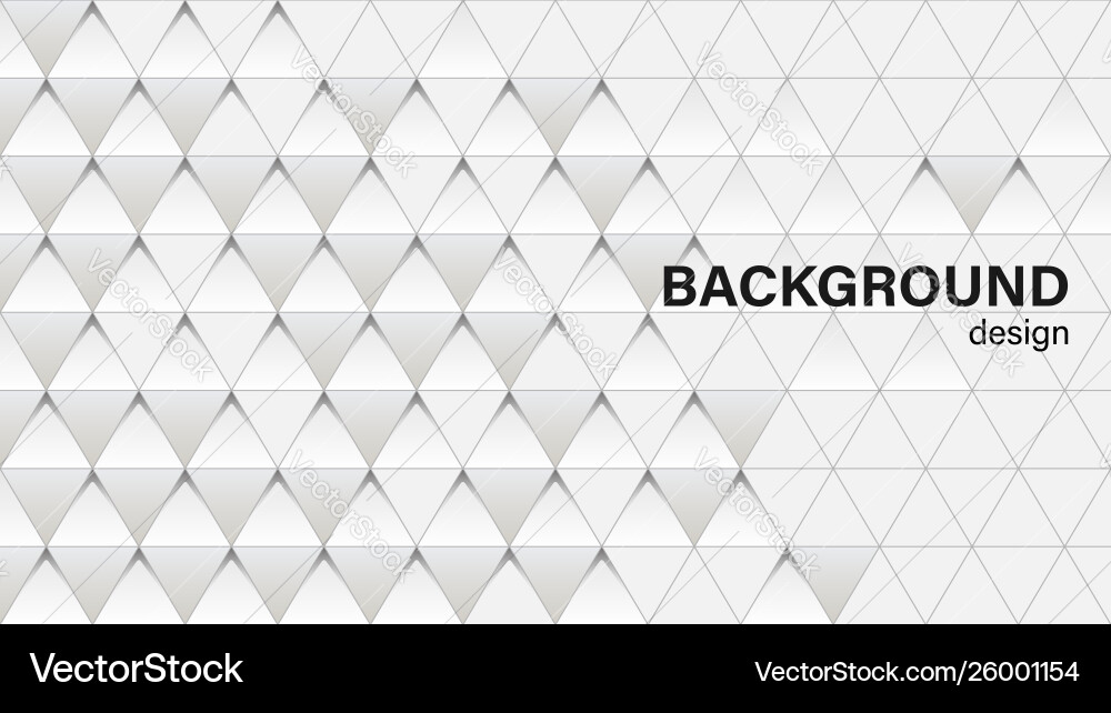 Grey background with triangles Grey background with triangles vector image