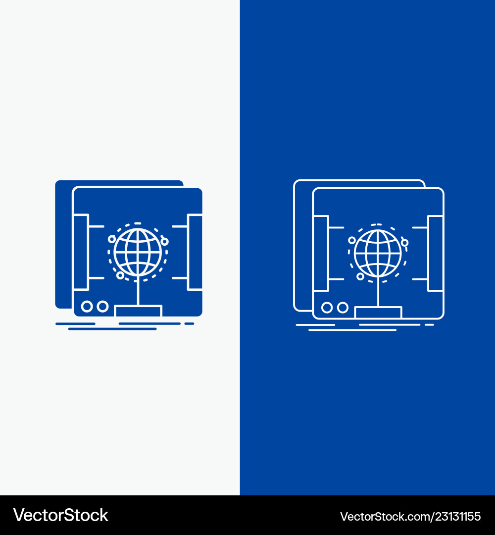 3d dimensional holographic scan scanner line 3d dimensional holographic scan scanner line vector image
