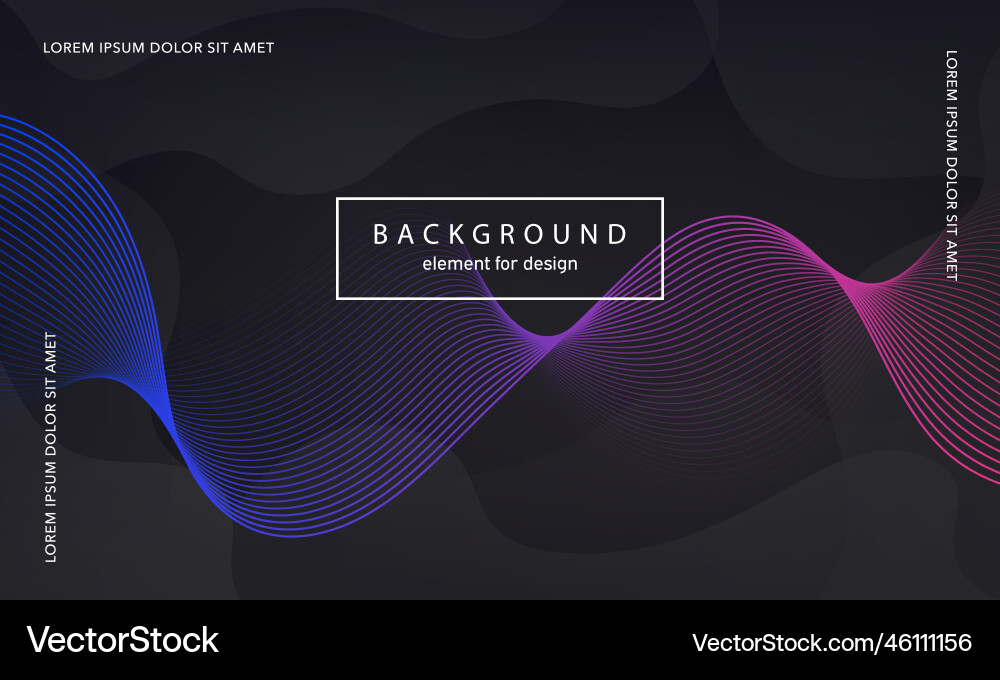 Abstract background wave element for design Abstract background wave element for design vector image