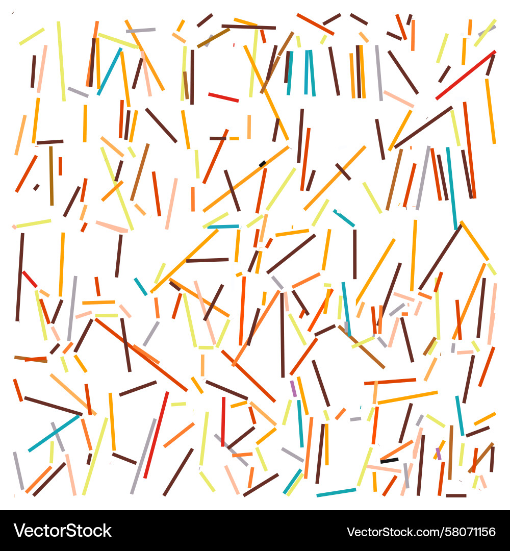 Abstract Line Pattern Vector Image