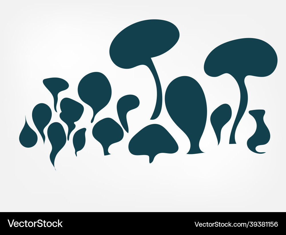 Abstract set shapes design elements textured vector image