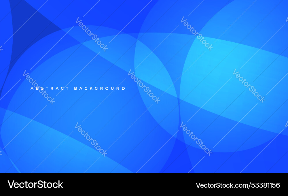 Abstrakter moderner blauer Hintergrund mit Kreisen Vektorbild