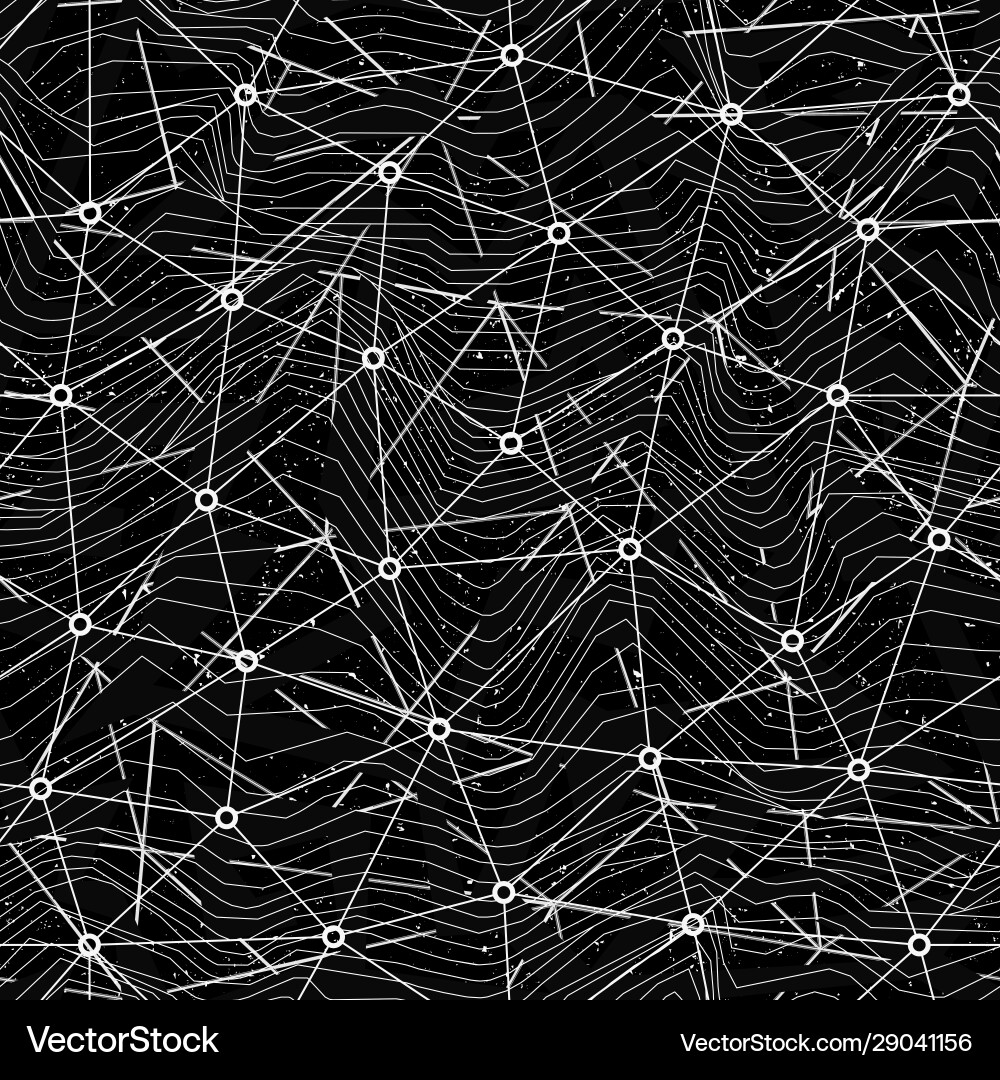 Grunge web triangle seamless pattern Grunge web triangle seamless pattern vector image