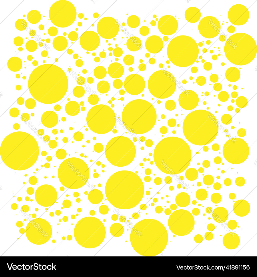 Random circles pattern texture vector image