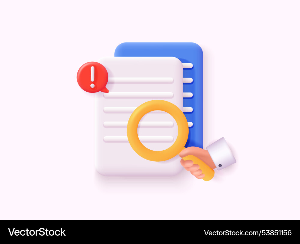 Research application elements finding information Research application elements finding information Vector Image