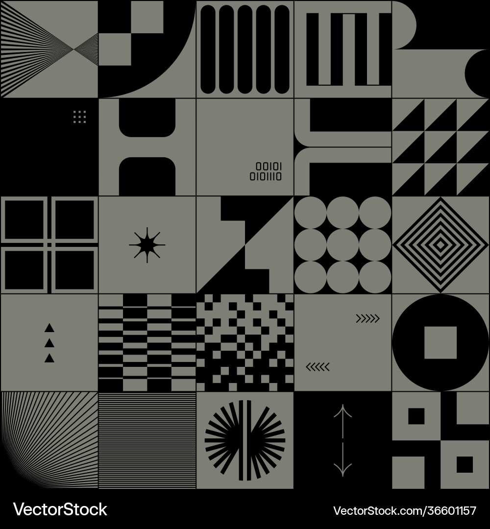 Duotone abstract pattern design Duotone abstract pattern design Vector Image