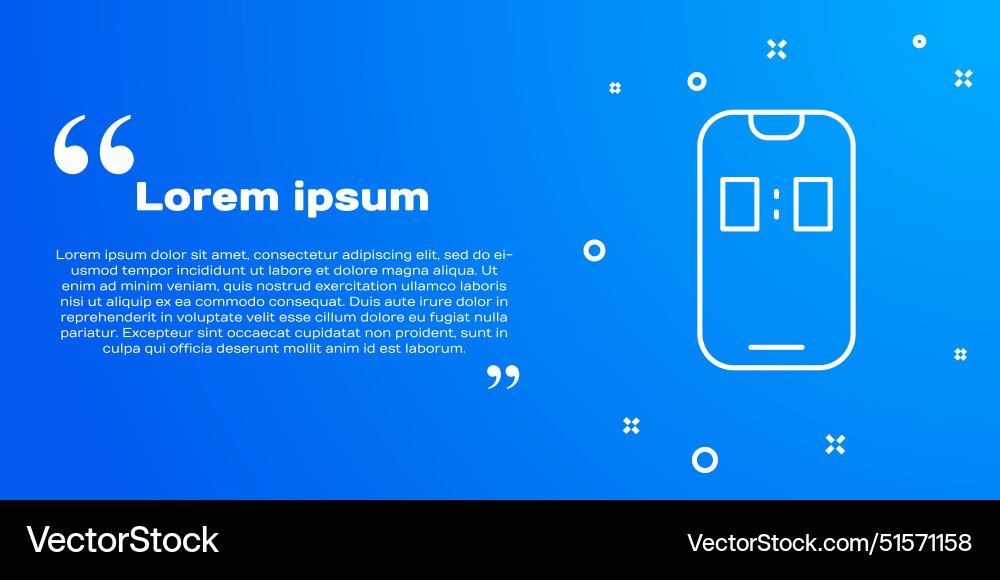 White line alarm clock app smartphone interface White line alarm clock app smartphone interface vector image