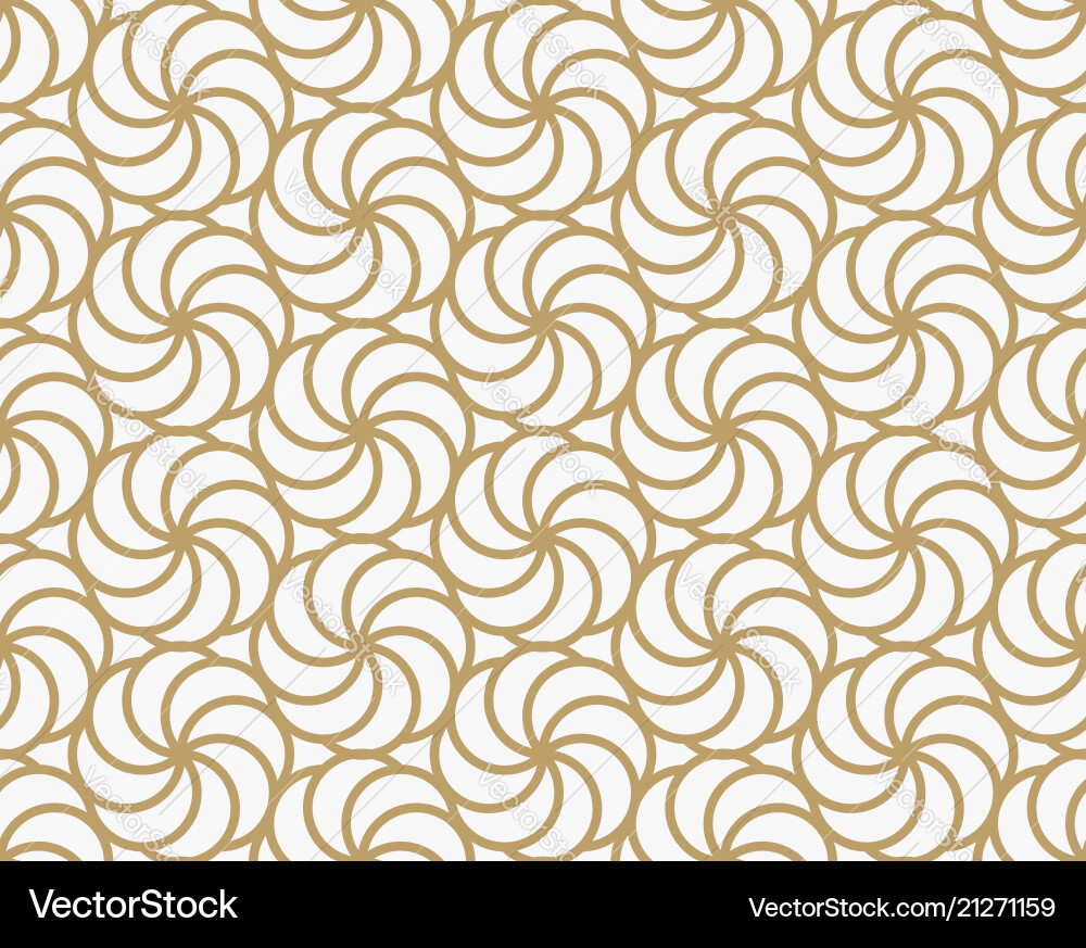 Geometric seamless pattern with line modern vector image