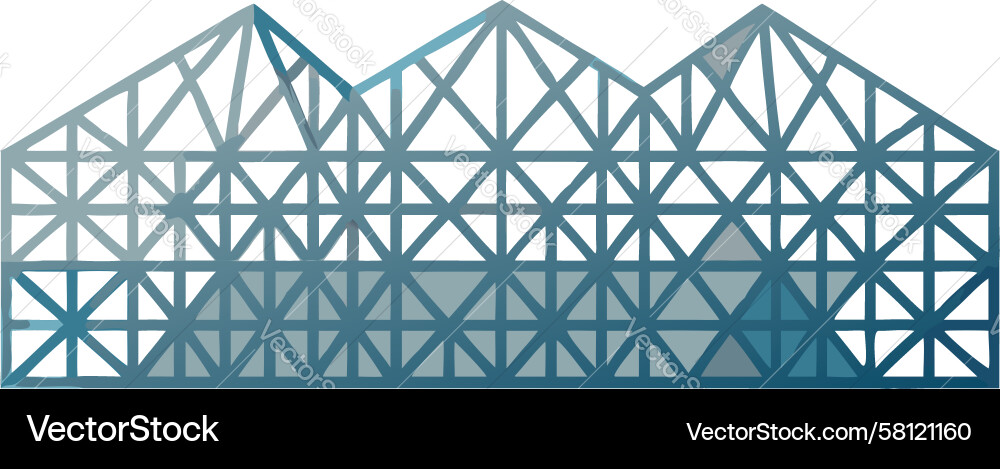 Dynamic Triangular Pattern Vector Image
