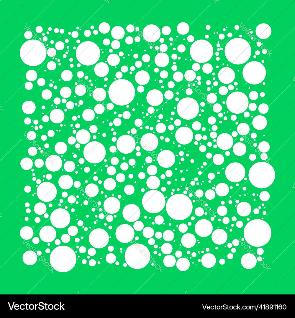 Random circles pattern texture vector image