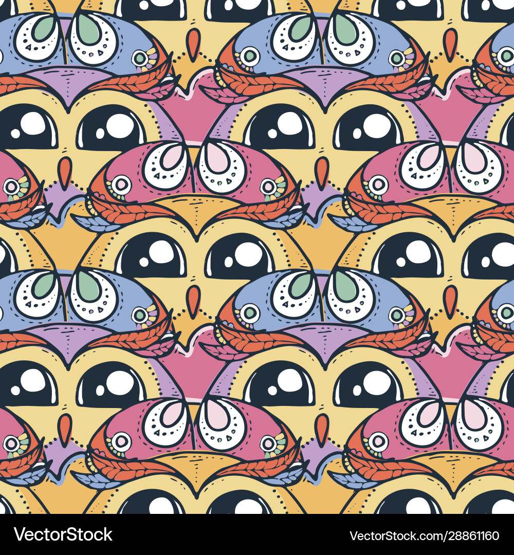 Seamless pattern in scandinavian stile backdrop Vector Image