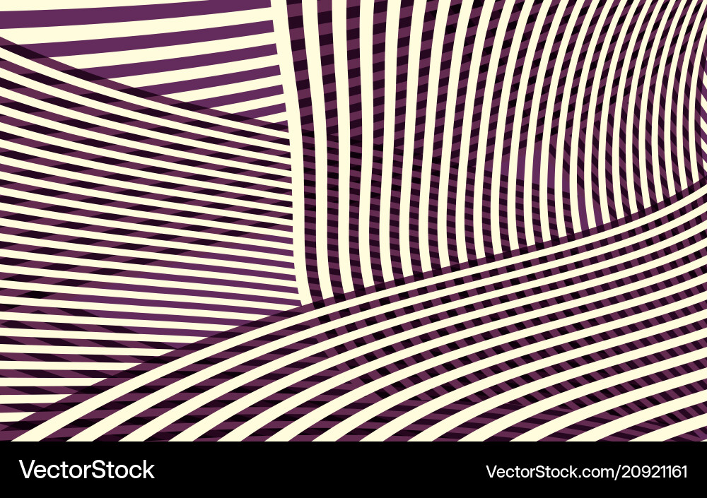 Abstract curve stripe pattern Abstract curve stripe pattern Vector Image