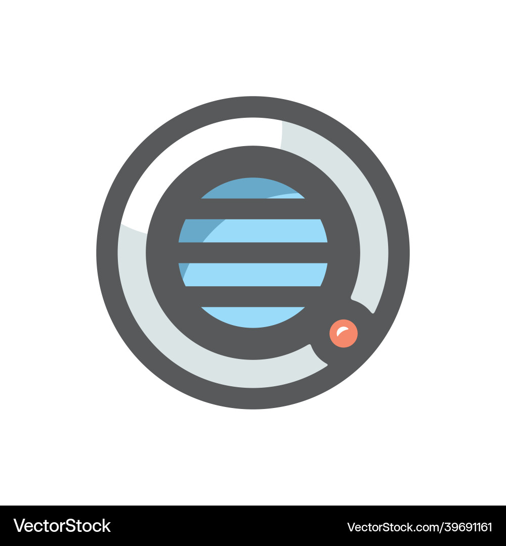 Intercom device simple icon cartoon vector image